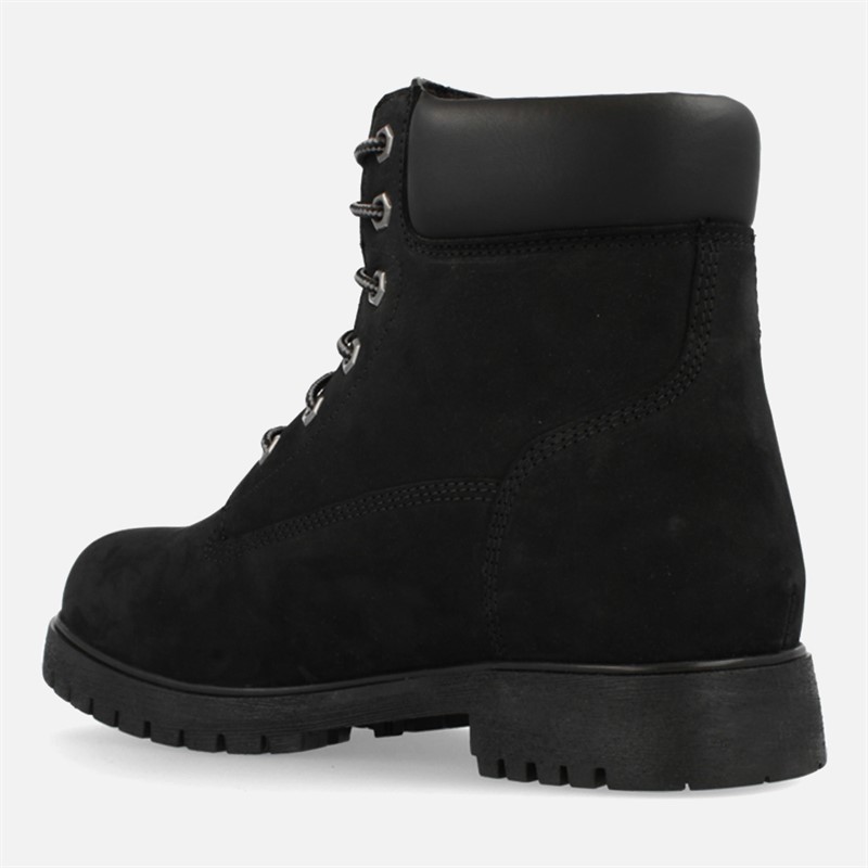 Wrangler Mens Faron Boots Triple Black