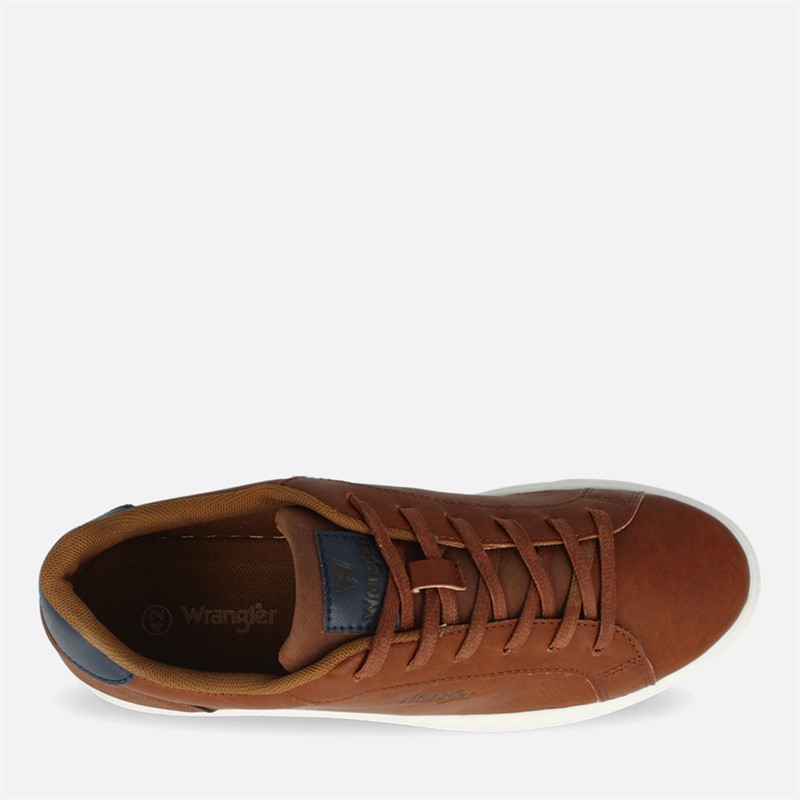 Wrangler Mens Dusteen Trainers Tortoise Shell