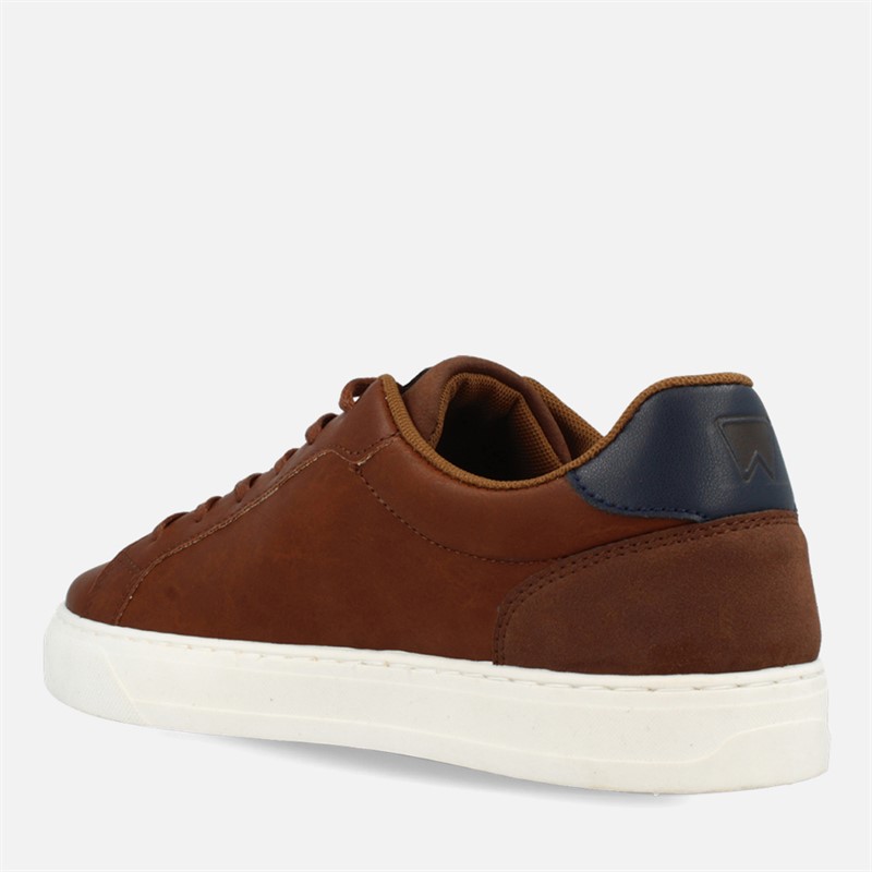 Wrangler Mens Dusteen Trainers Tortoise Shell
