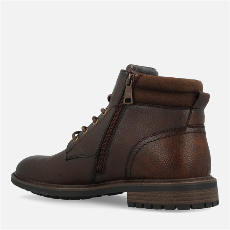 Wrangler Mens George Boots Coffee Bean