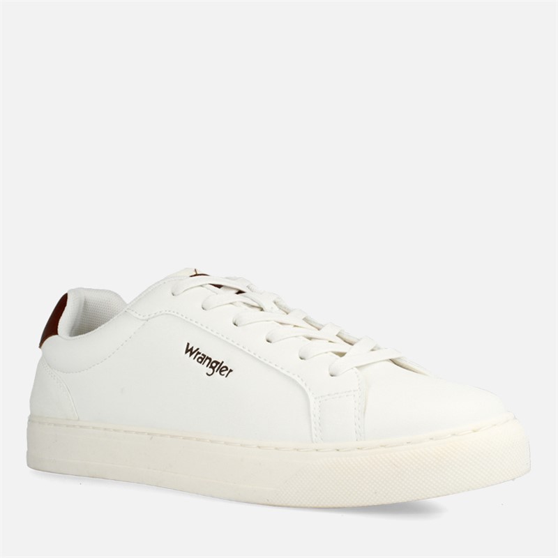 Wrangler Mens Dusteen Trainers Bright White
