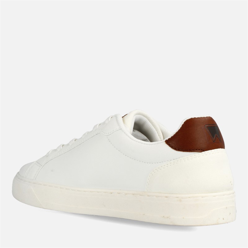 Wrangler Mens Dusteen Trainers Bright White