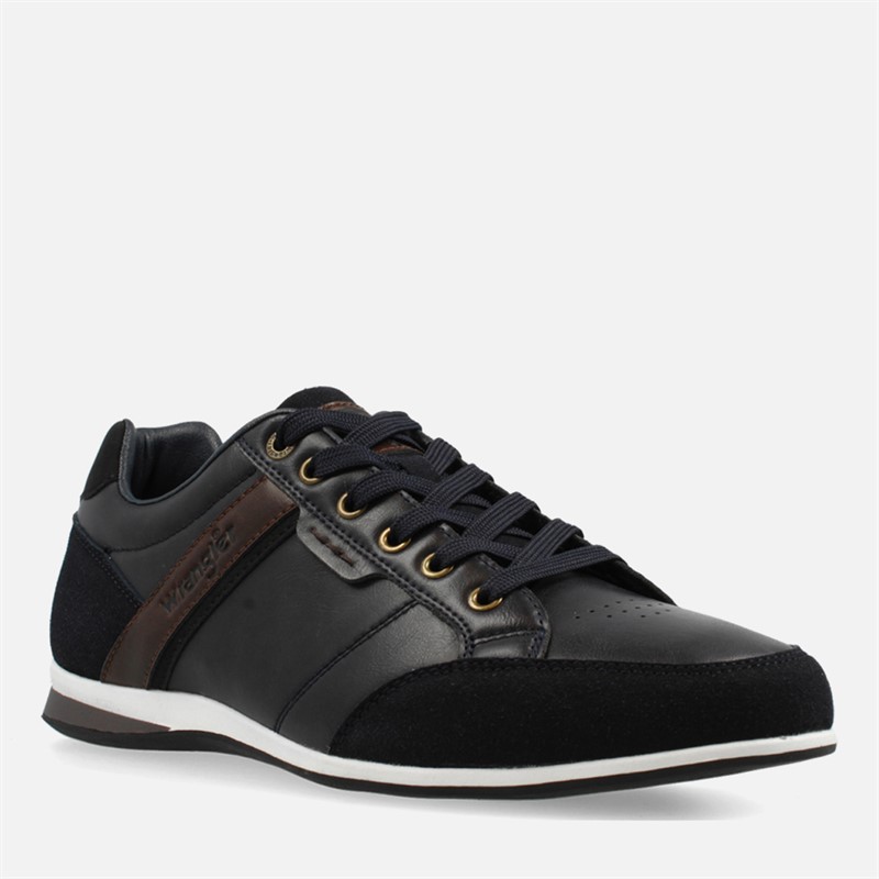Wrangler Mens Rhys Trainers Dress Blues