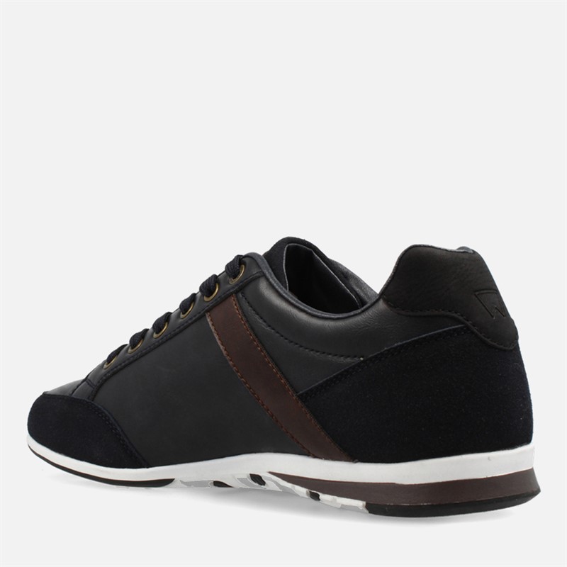Wrangler Mens Rhys Trainers Dress Blues