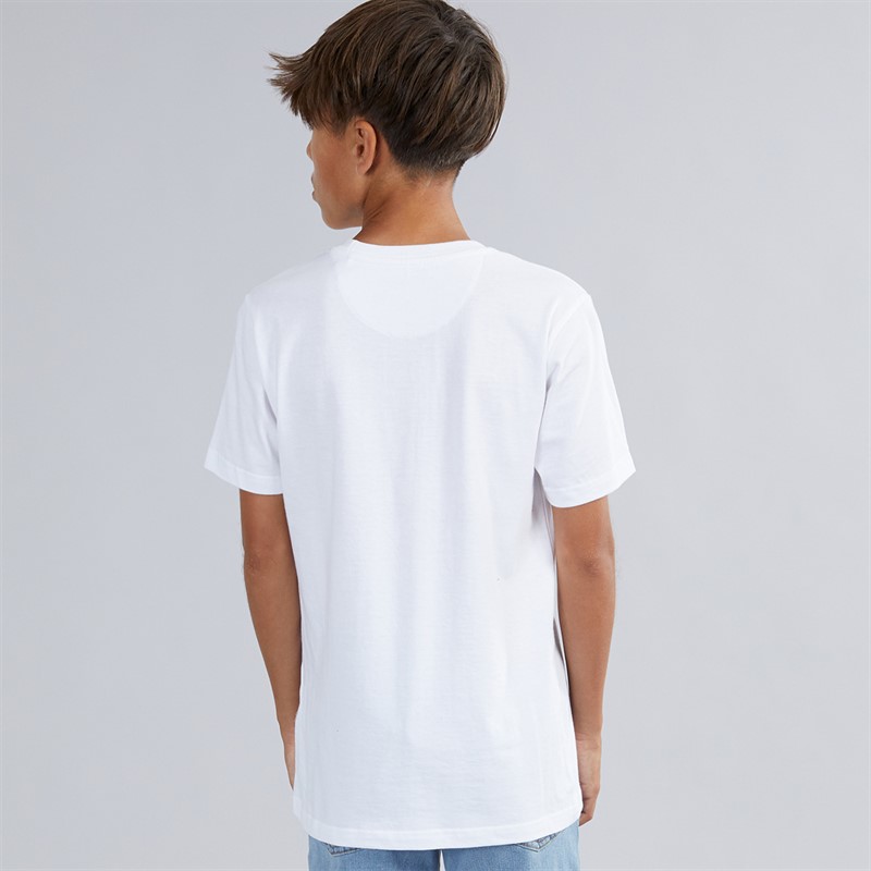 Wrangler Boys Western T-Shirt Bright White
