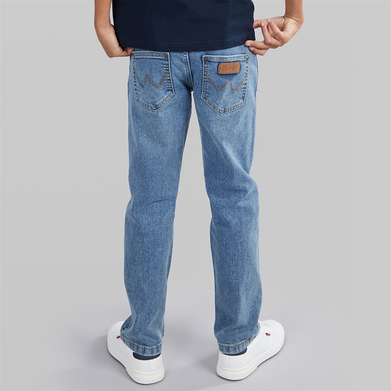 Wrangler Boys Greensboro Straight Fit Jeans Octane