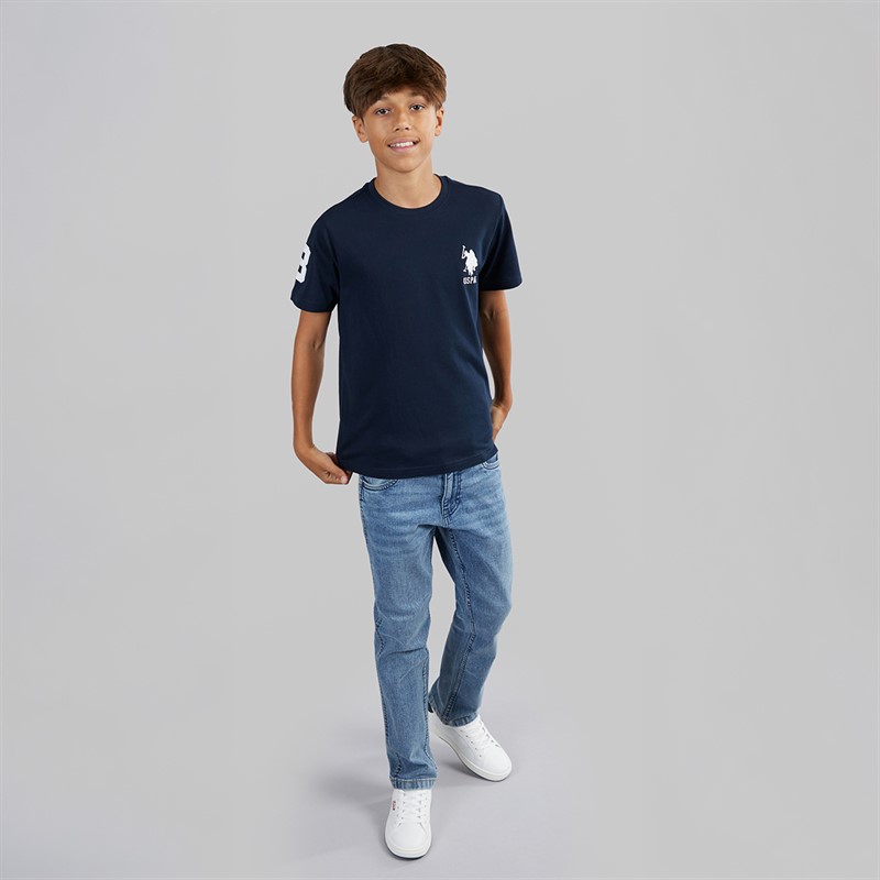 Wrangler Boys Greensboro Straight Fit Jeans Octane