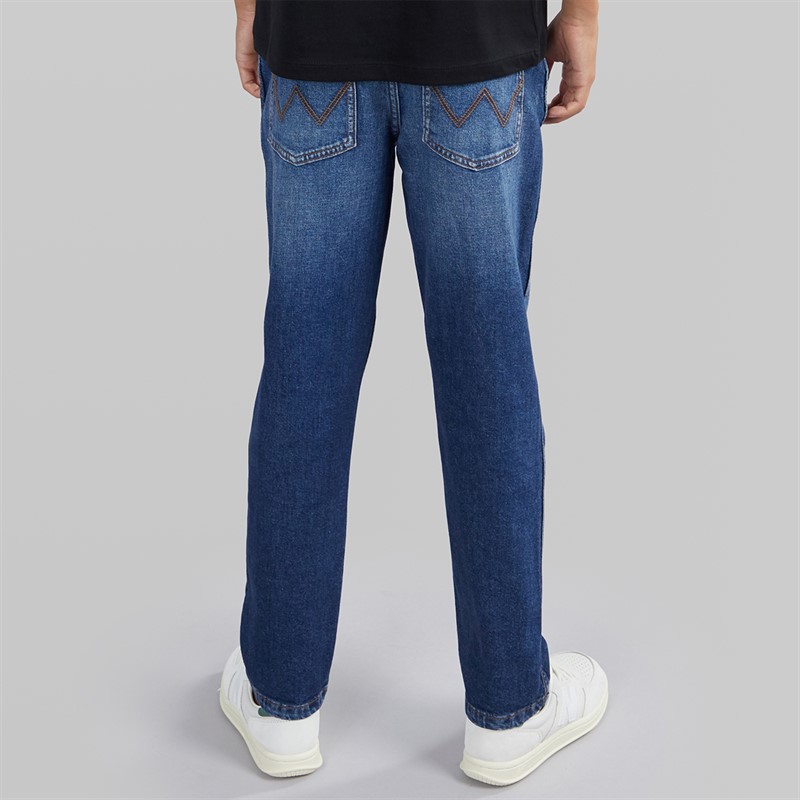 Wrangler Boys Greensboro Straight Fit Jeans Darkstone