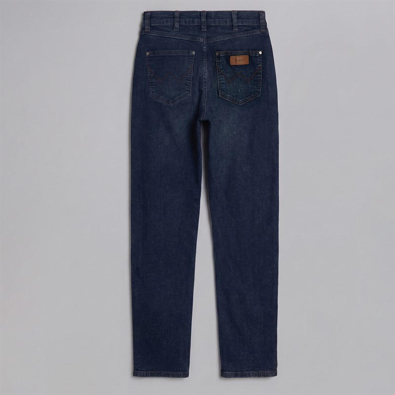 Wrangler Boys Frontier Relaxed Fit Jeans Blue Black