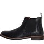 Thomas Crick by Red Tape Mens Bateman Chelsea Boots Black Leather