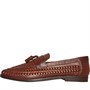 Thomas Crick by Red Tape Mens Weaver Tassel Loafers Wood