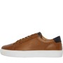 Thomas Crick by Red Tape Mens Evers Cupsole Trainers Tan Leather