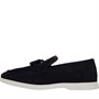 Thomas Crick by Red Tape Mens Santos Tassel Loafers Navy Suede
