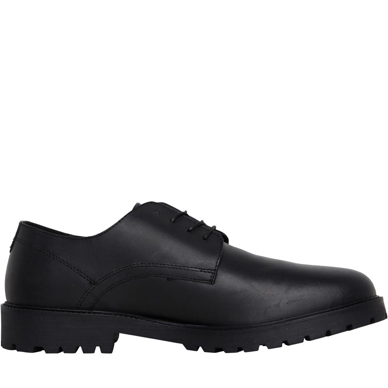 Thomas Crick by Red Tape Mens Bower Derby Shoes Black Leather