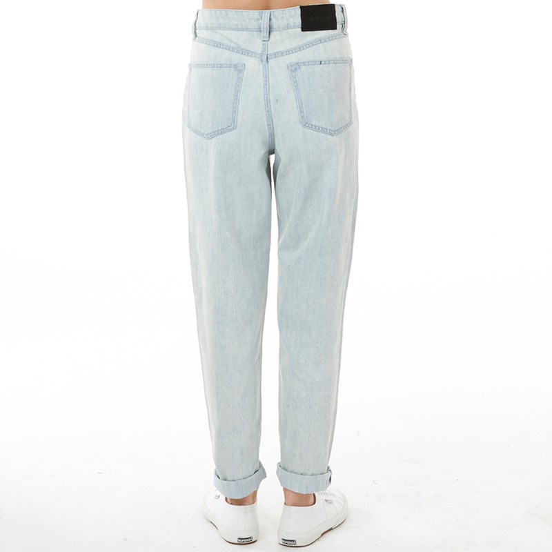 waven mom jeans