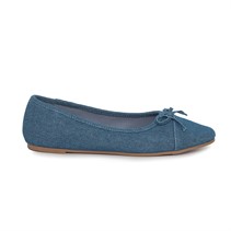 Duffy Dames Ballerina Schoenen 59 Denim