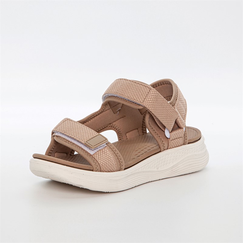 Duffy Damen Fermo Uno Sandalen Taupe