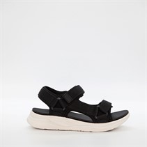 Duffy Damen Fermo Uno Sandalen Schwarz