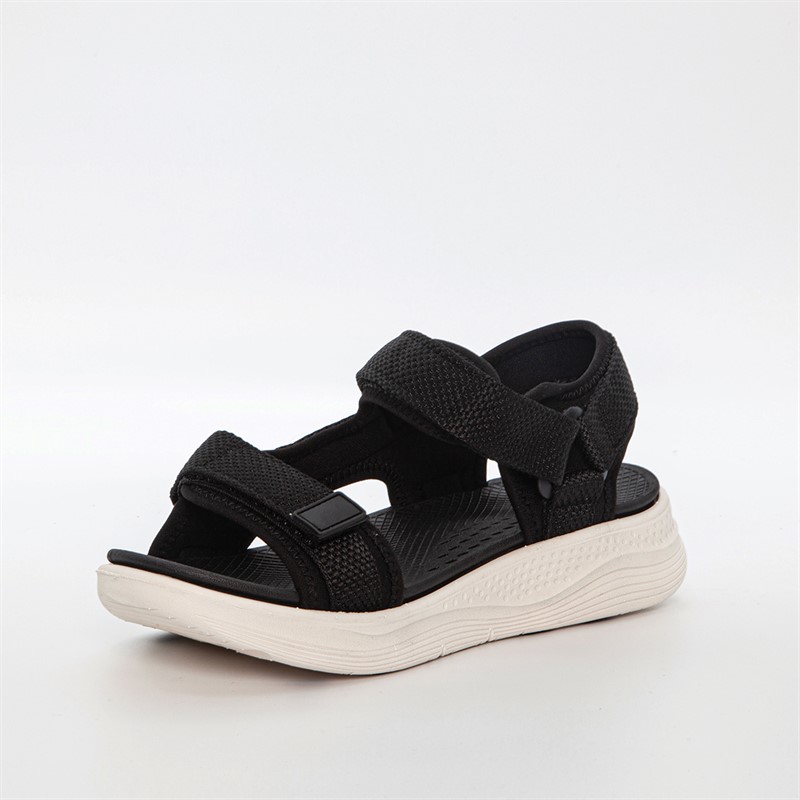 Duffy Damen Fermo Uno Sandalen Schwarz