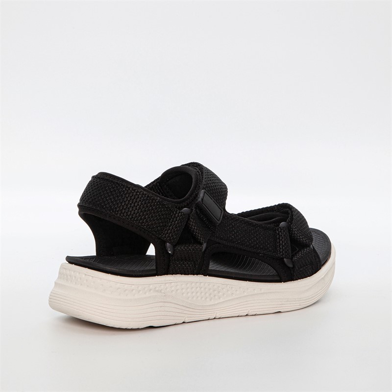 Duffy Damen Fermo Uno Sandalen Schwarz
