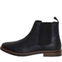 Crick by Red Tape Mens Bamford Chelsea Boots Black