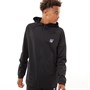 SikSilk Junior Athlete Hoodie Black