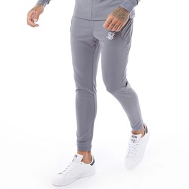 Buy SikSilk Mens Agility Track Pants Steel Grey