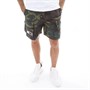 SikSilk Mens Cargo Shorts Camo