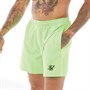 SikSilk Mens Fluro Swim Shorts Fluro Green