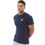 SikSilk Mens Short Sleeve Gym T-Shirt Navy