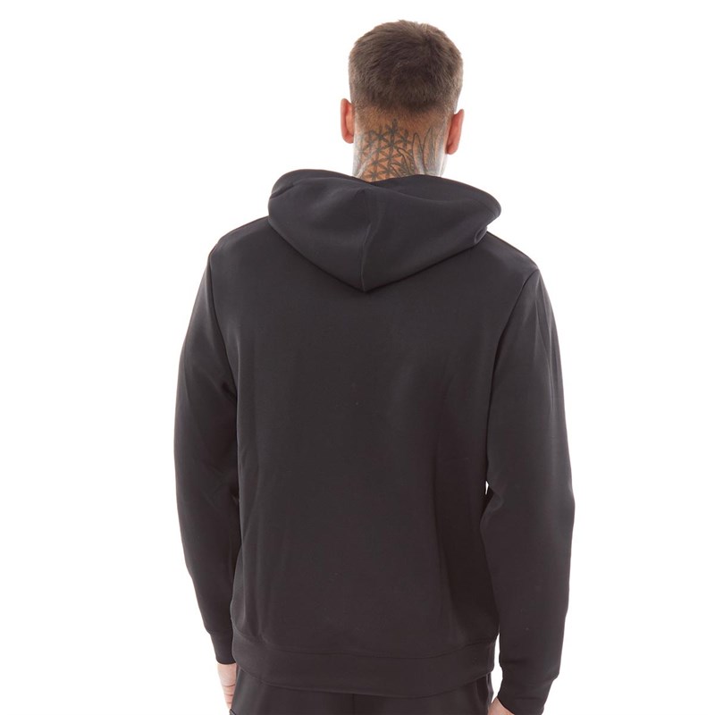 Buy Siksilk Mens Foundation Oversized Hoodie Black