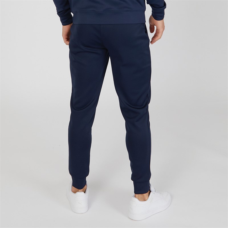 SikSilk Mens Essentials Track Pants Navy