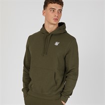 SikSilk Mens Essential Hoodie Khaki