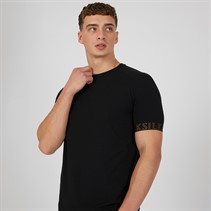 SikSilk Mens Tech T-Shirt Black