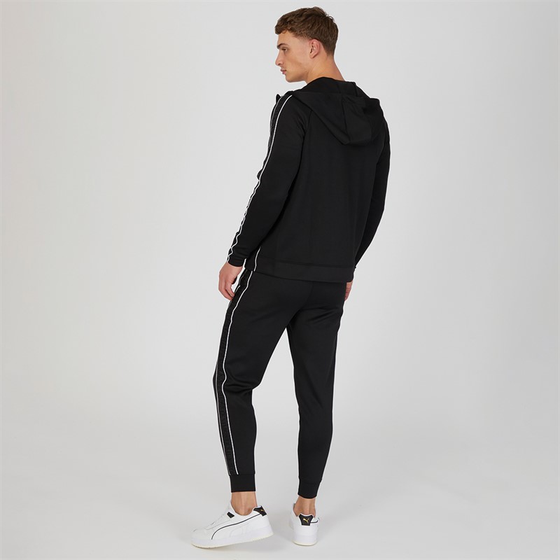 SikSilk Mens Tracksuit Black