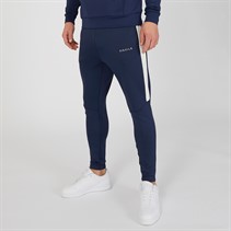 SikSilk Mens Muscle Fit Joggers Navy