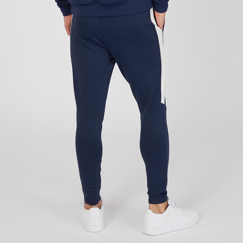 SikSilk Mens Muscle Fit Joggers Navy