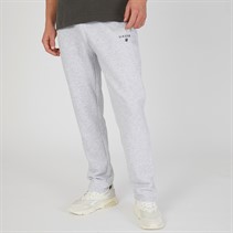 SikSilk Mens Relaxed Fit Joggers Grey Marl