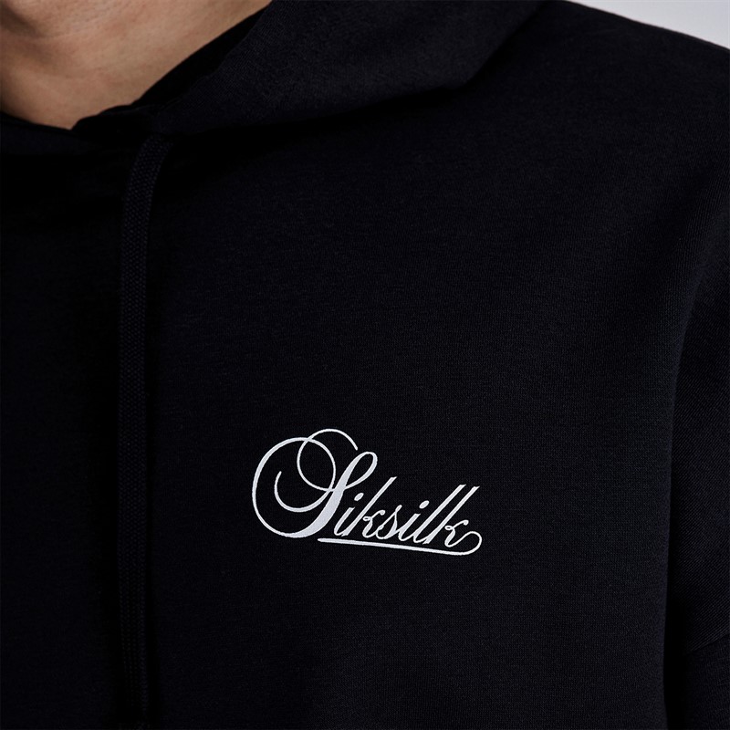 SikSilk Hoodie dla niego kolor Czarny