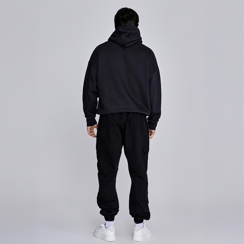 SikSilk Hoodie dla niego kolor Czarny