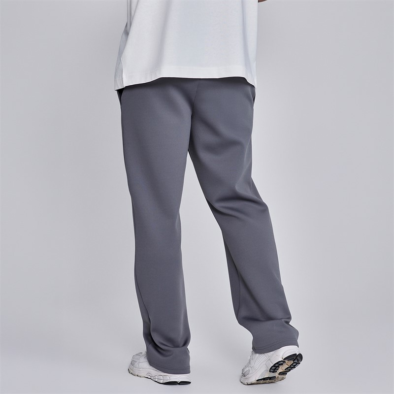 SikSilk Spodnie dresowe poliestrowe dla niego kolor Dark Grey