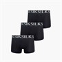 SikSilk Pack of three boxers dla niego kolor Czarny