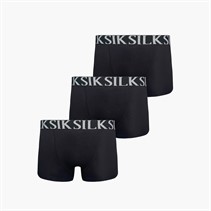 SikSilk Pack of three boxers dla niego kolor Czarny