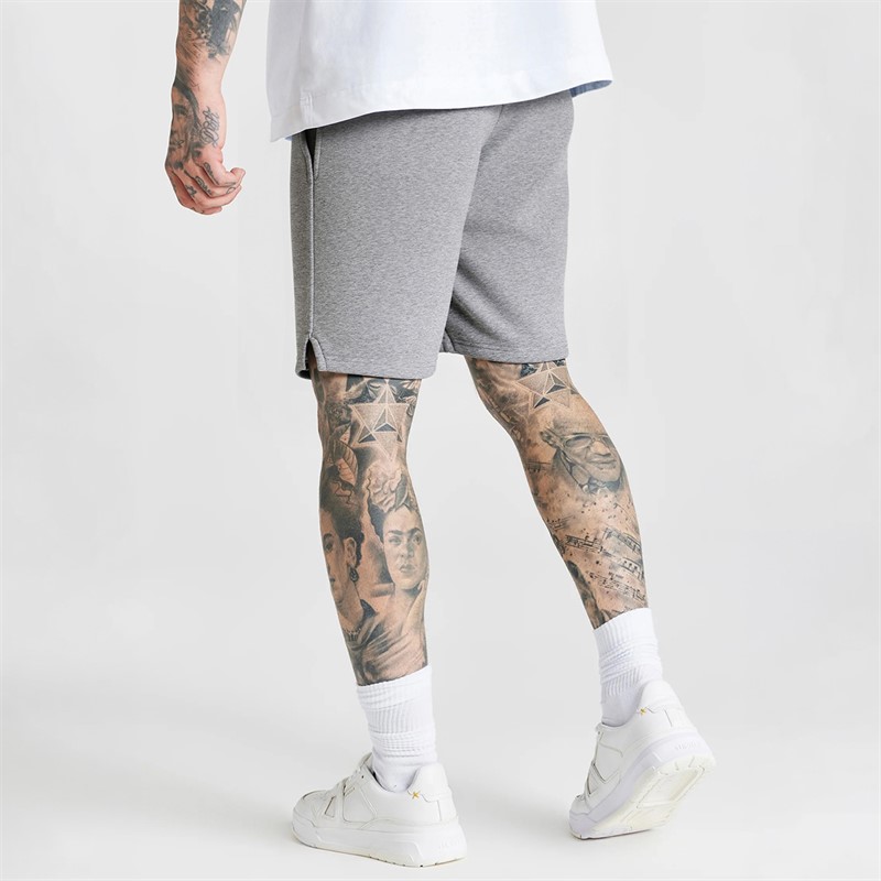 SikSilk Szorty Essentials dla niego kolor Grey Marl