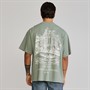 SikSilk Mens Graphic T-Shirt Green
