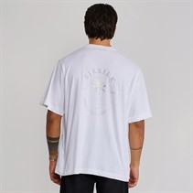 SikSilk Mens Graphic T-Shirt White