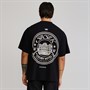 SikSilk Mens Graphic T-Shirt Black