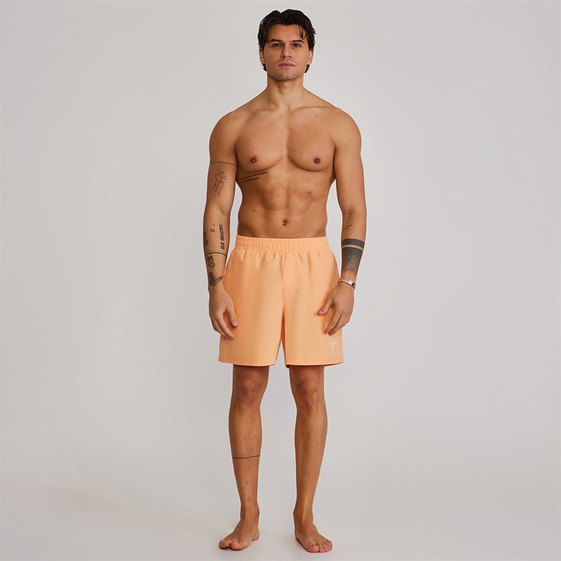 SikSilk Mens Swim Shorts Orange