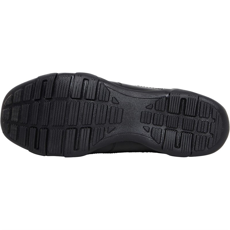 Oaktrak Mens Derwent Slip On Shoes Black Porto