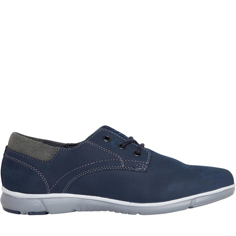 Pod Mens Dune Lace Up Shoes Navy